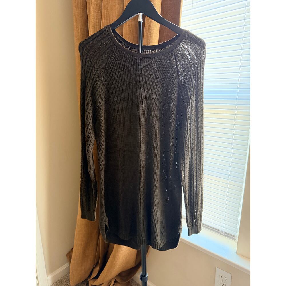 3 for $9 Sonoma Brown Knit Light Sweater Dress L